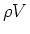 $\rho V$