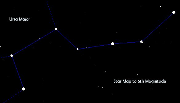 Big Dipper map