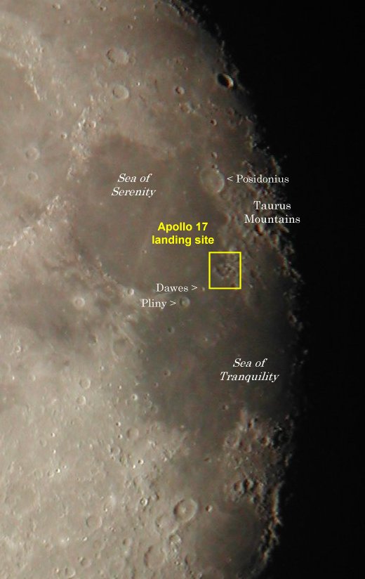 Telescope to see moon best sale landing site